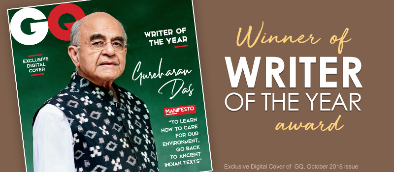 Gurcharan Das - Writer of Year Award 2018